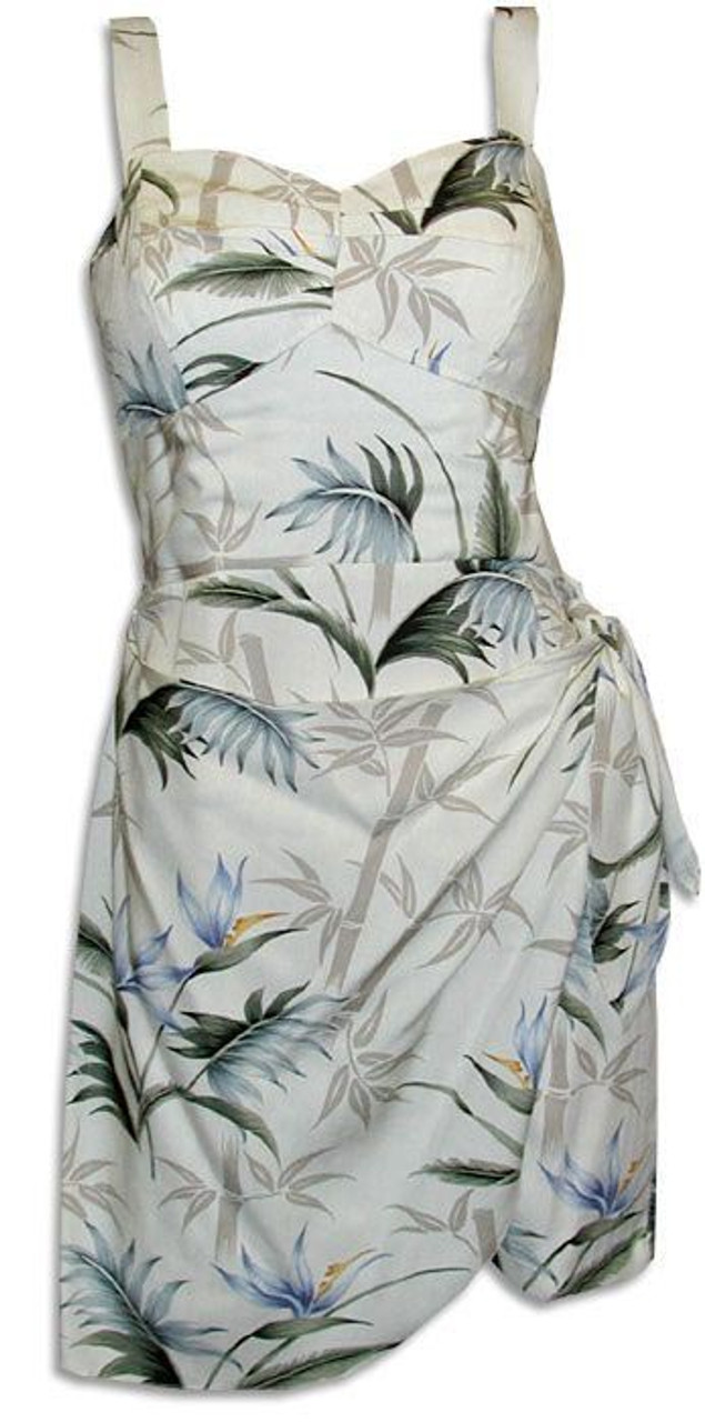 Hawaii Loa Hawaiian Sarong Dress - bananajack.com